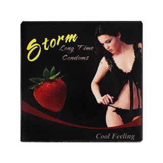 Combo 10 hôp bao cao su gai bi storm, 7 viên bi lớn, hộp 1 cái