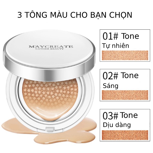 Phấn nước BB 3 trong 1 Maycreate - T170