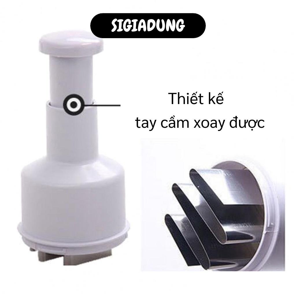 GIÁ SỈ Dụng cụ băm xay tỏi ớt Onion Slicer giúp tiết kiệm thời gian gấp đôi,giúp băm xay tỏi. 4081