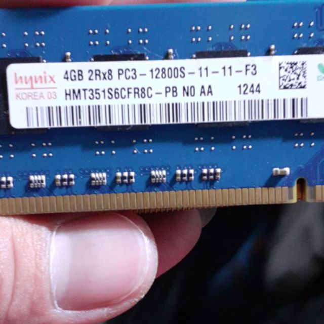 Ram 3 4G 2 mặt chip chạy máy bộ và socket 775, 1156