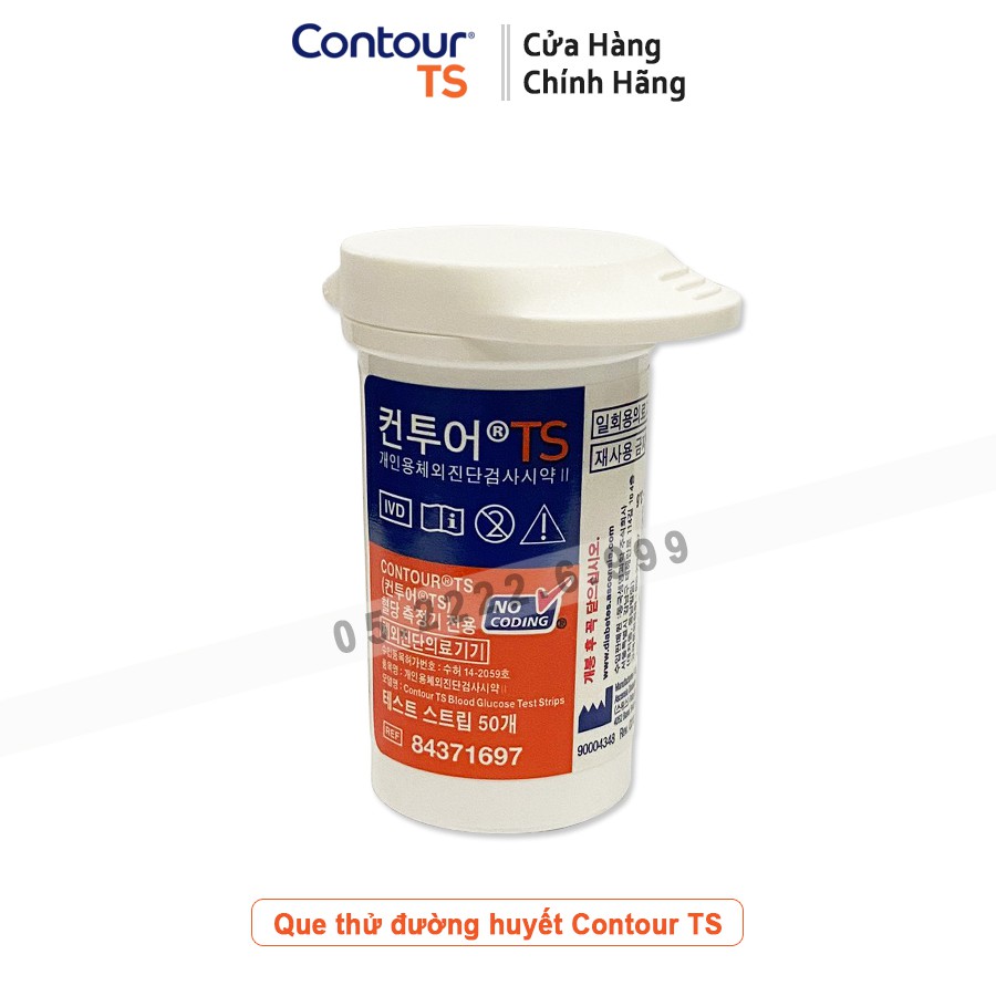 Que thử đường huyết Bayer Contour TS