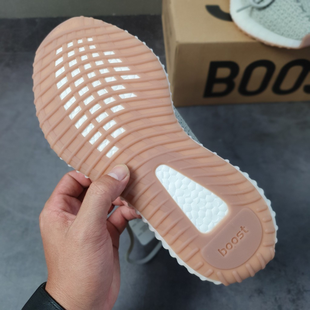 FULL BOX Giày Sneaker Nam, Nữ Yz350 Xám Seasame