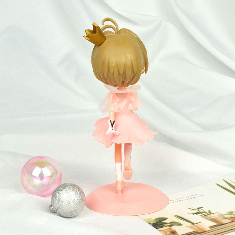 Đa dạng Magic Sakura Hình 2D Anime Trang trí Mô hình Q Phiên bản Q Đa dạng Sakura Doll Quà tặng sinh nhật Nữ