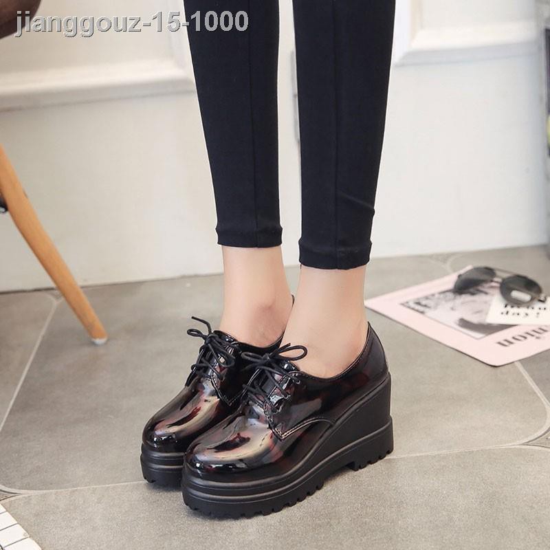 ❃⊕❈Giày da nữ đế xuồng