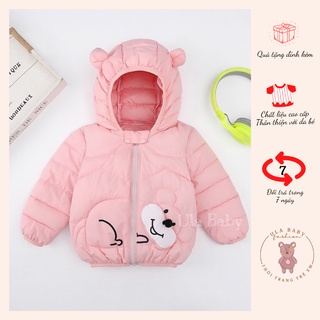Áo phao chuột trần bông siêu nhẹ cho bé chất liệu cao cấp size 8-24kg - ULA Baby