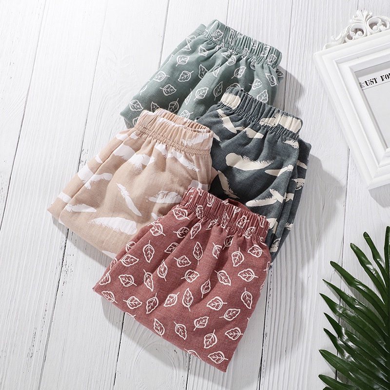 [ZY] Quần Yếm Cotton Ống Rộng Chống Muỗi Phong Cách Phương Tây 90-140cm Hàng Có Sẵn