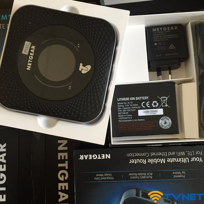 Bộ phát Wifi 4G Netgear M1 tốc độ 1000Mbps chuẩn Cat16. Hàng siêu khủng cao cấp Mỹ. Mới 93-95% Fullbox
