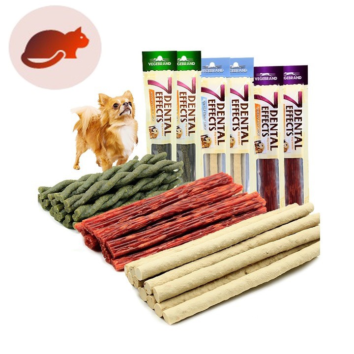 Xương gặm sạch răng thơm miệng cho cún 7 Dental Effects xương thưởng bánh thưởng cho chó