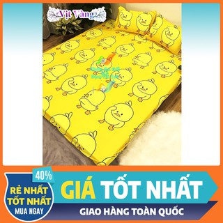 Combo 3 món ga và vỏ gối vịt vàng dành cho bé - đủ kích thước