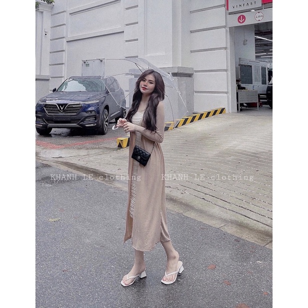 váy body khoác cadigan | BigBuy360 - bigbuy360.vn