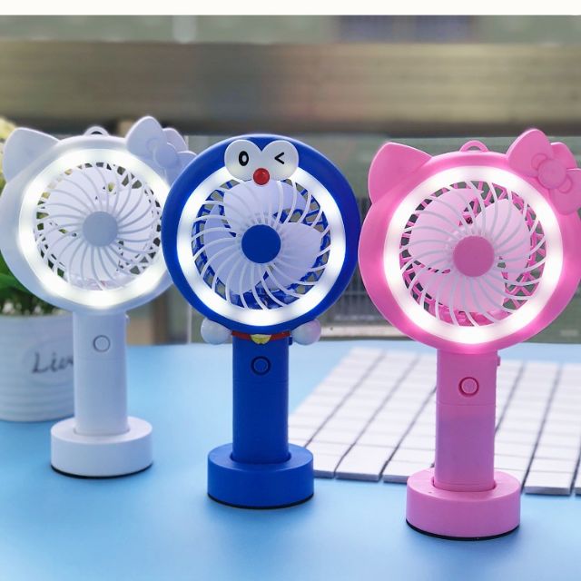 Quạt Cầm Tay Hình Thú Cưng ( Quạt Mini Thú Cưng ) – Có Đèn LED , Pin Dùng 4h Liên Tục 2020 | BigBuy360 - bigbuy360.vn