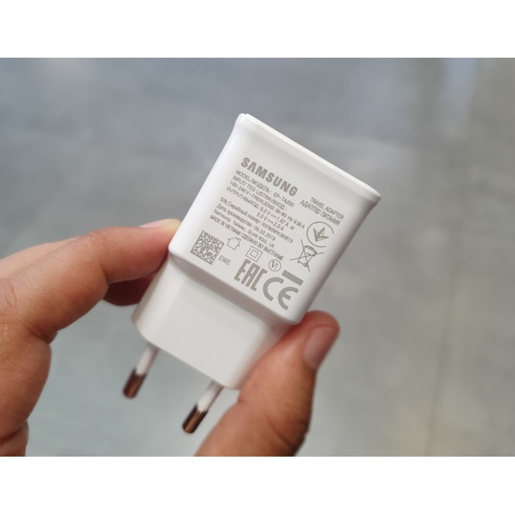 Sạc nhanh samsung A11, cáp usb Type C chính hãng