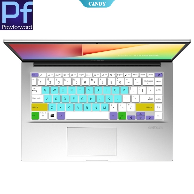 Bọc bàn phím bằng silicon mềm dành cho laptop Asus Vivobook 14 S14 K413E A413E M413I M433I S433EA S433FL 14'i