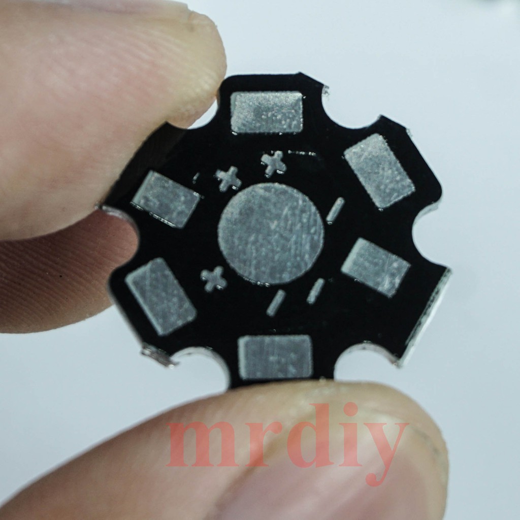 Đế nhôm tản nhiệt cho LED 1w - 3w