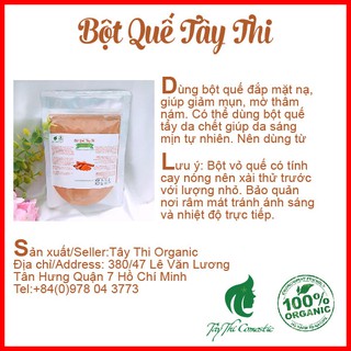 Bột Vỏ Quế Xay Mịn Gói 100 Gram
