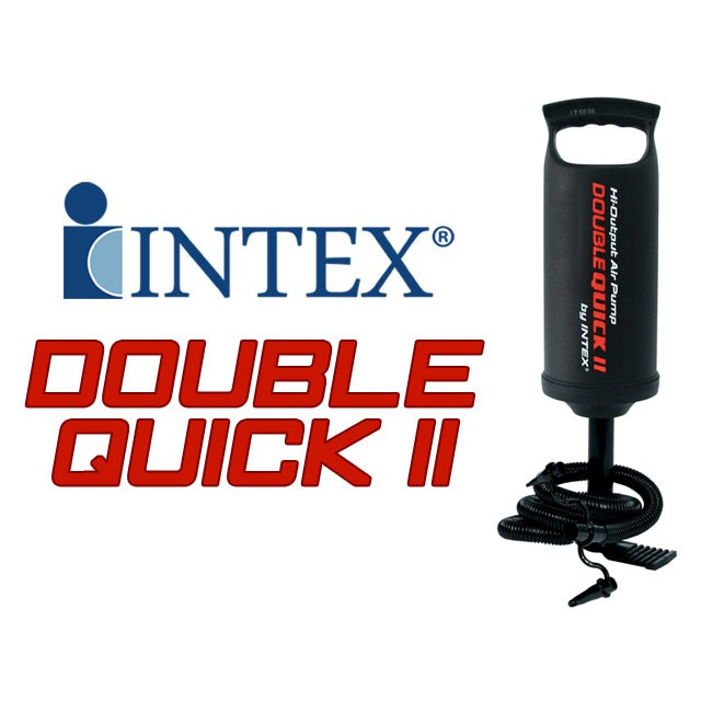 Bơm tay loại vừa 1 chiều double quick INTEX 68614