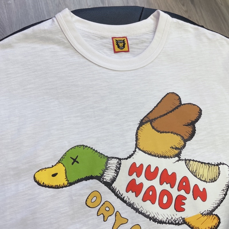 ⚡️[Mirror Quality] - Áo Tee Human Made x Kaws T-Shirt Logo 02, Áo thun Human Made Kaws cotton