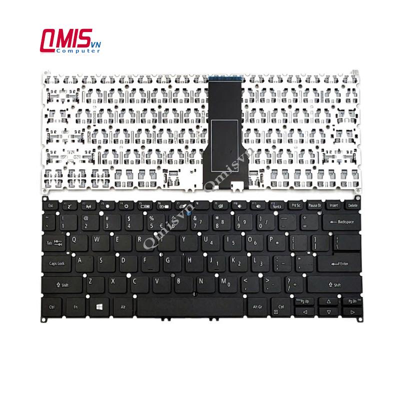 Bàn phím laptop Acer Spin 3 SP314-51 SP314-52 SP314-53, Spin 5 SP513-51 SP513-52 SP513-53, KHÔNG NÚT NGUỒN