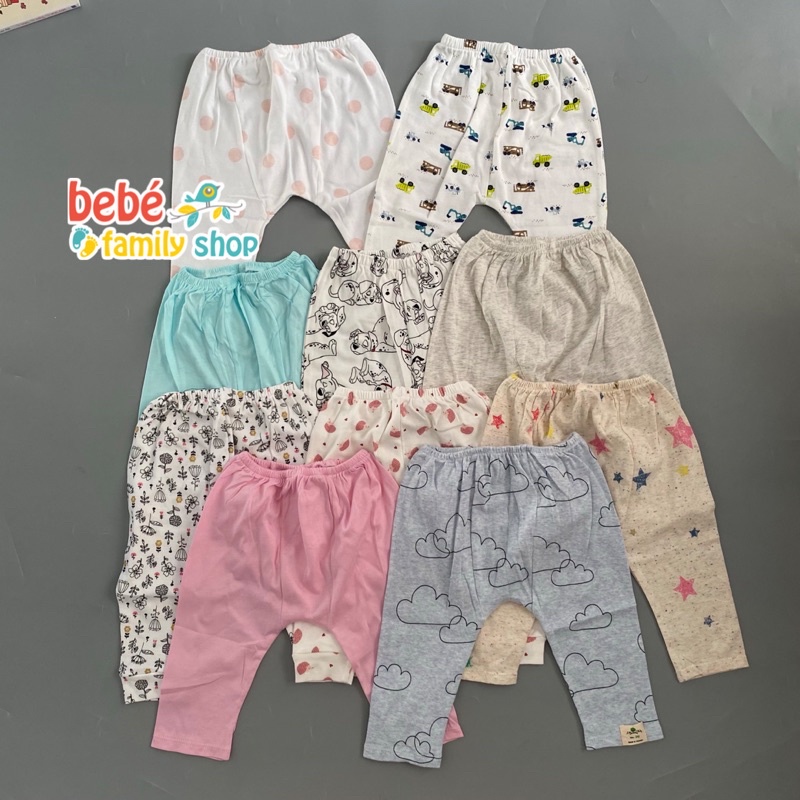 Bộ dài sơ sinh cúc lệch chéo thun cotton Litibaby cho bé trai và bé gái - STL SGL