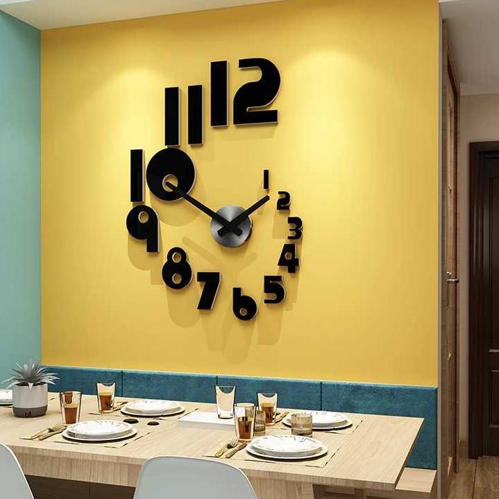 Có chuyện gì... Đồng Hồ Treo Tường Cỡ Lớn 120Cm R072 Thiết Kế Đơn Giản Hiện Đại Trang Trí Nhà Cửa