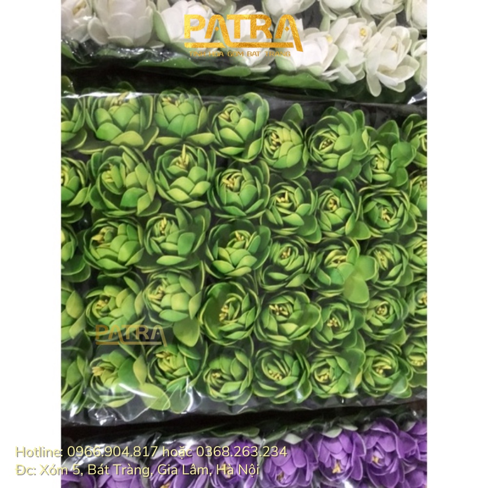 Hoa sen thả hồ trang trí tiểu cảnh, thả bát tụ thủy, thả hồ, thả bể cá