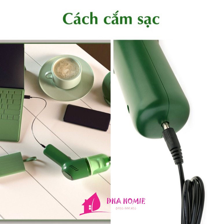 MÁY HÚT BỤI CẦM TAY MINI, HÚT LÔNG CHÓ MÈO, HÚT BỤI Ô TÔ BẢO HÀNH 6 THÁNG.