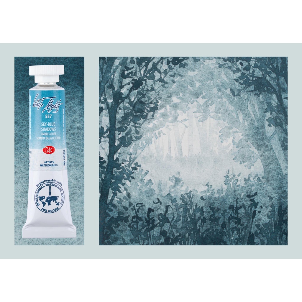 Màu nước White Nights pan/tube lẻ mã mới