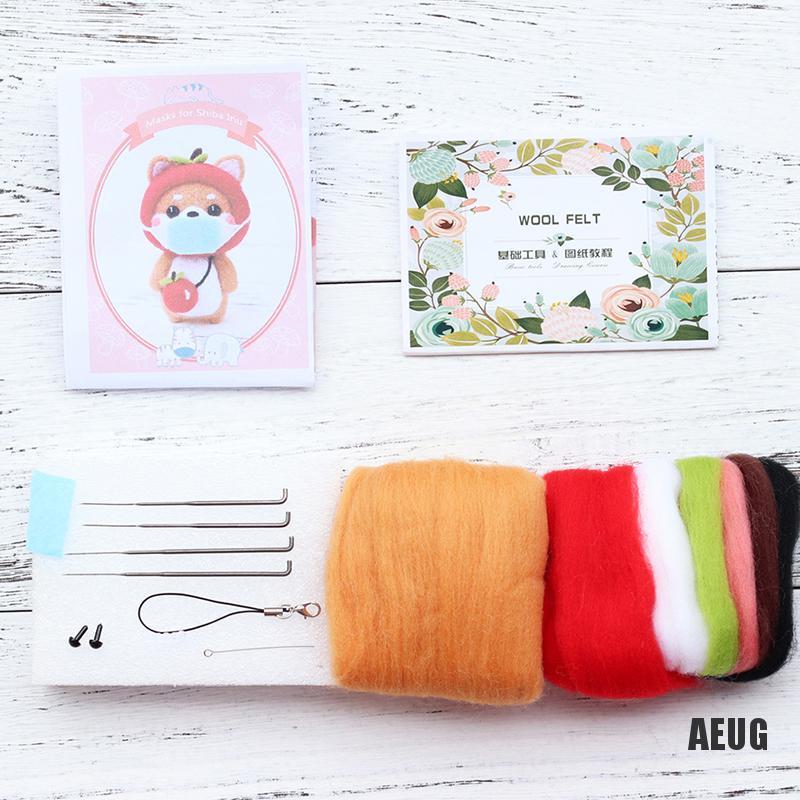 Bộ Dụng Cụ Làm Đồ Thủ Công Hình Thú Bông Đáng Yêu Tiện Lợi