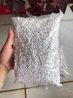 Đá perlite - đá trân châu trang trí, trồng cây gói (100gr-500gr)