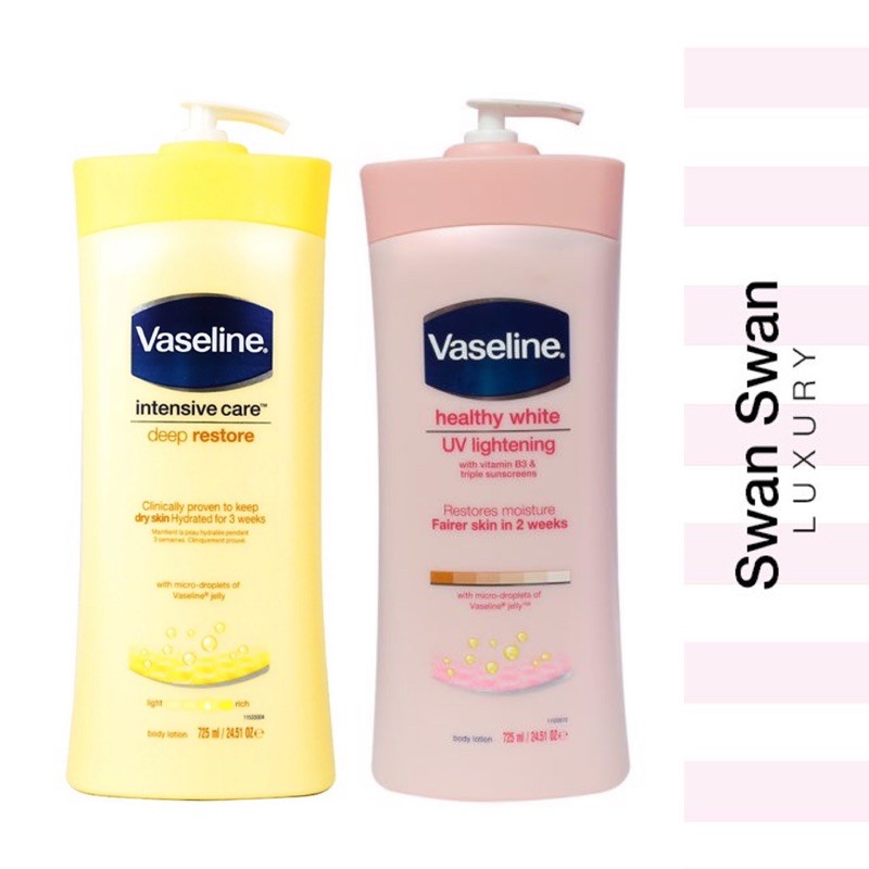 Sữa Dưỡng Thể Trắng Da Vaseline 725ml