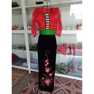váy dài dân tộc thái