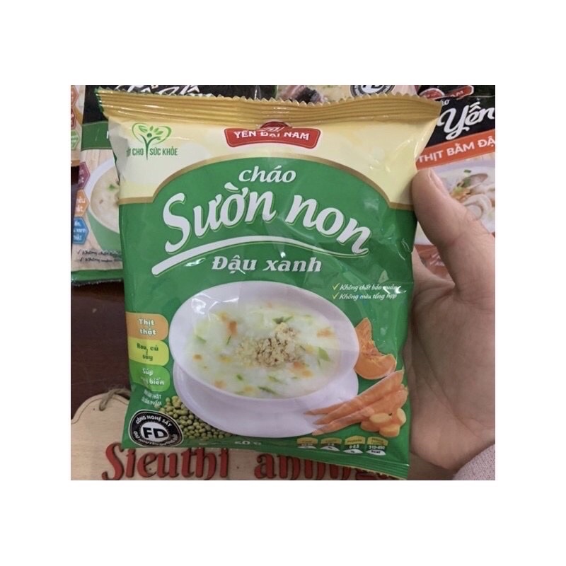 Cháo Tổ Yến Gói 50g Đủ Vị Đại Nam