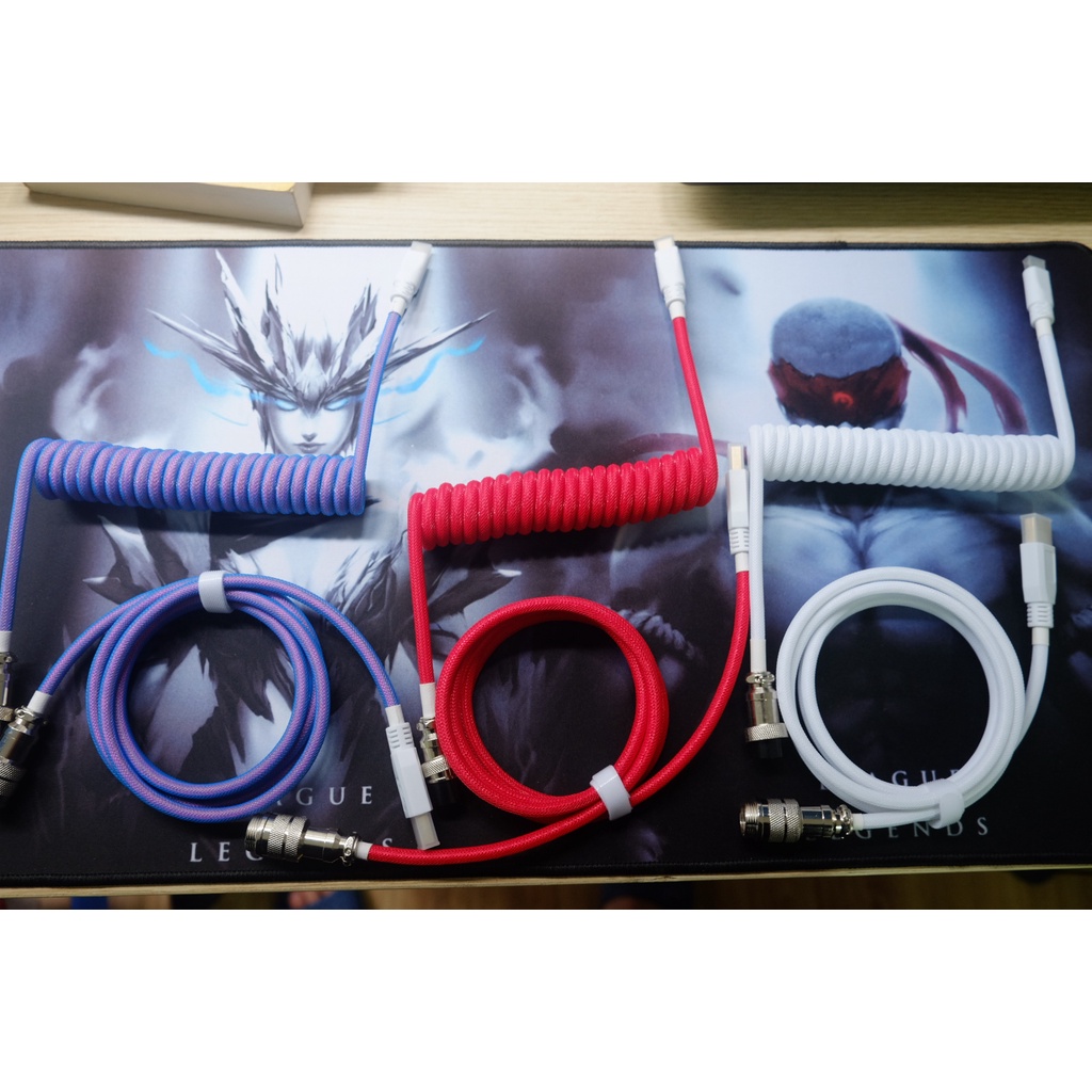 CABLES Custom Cho Bàn Phím Cơ - Dây cáp Custom USB-TypeC đồ nhà làm, ngon như nhà làm