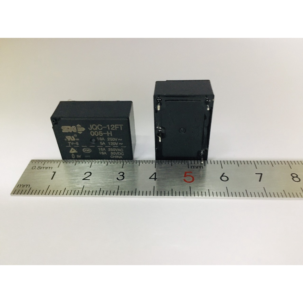 Relay 5V JQC-12FT-005-H 16A 4 chân