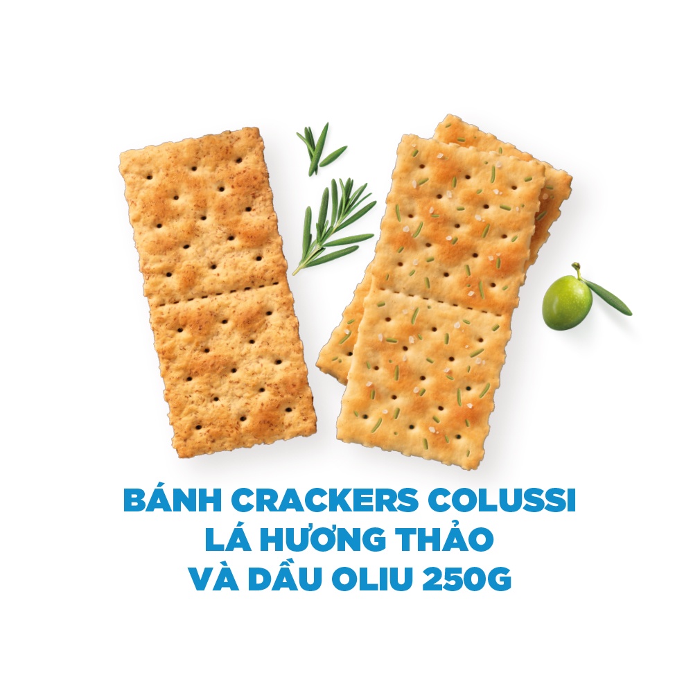 Hộp bánh Colussi Crackers Ý 500g