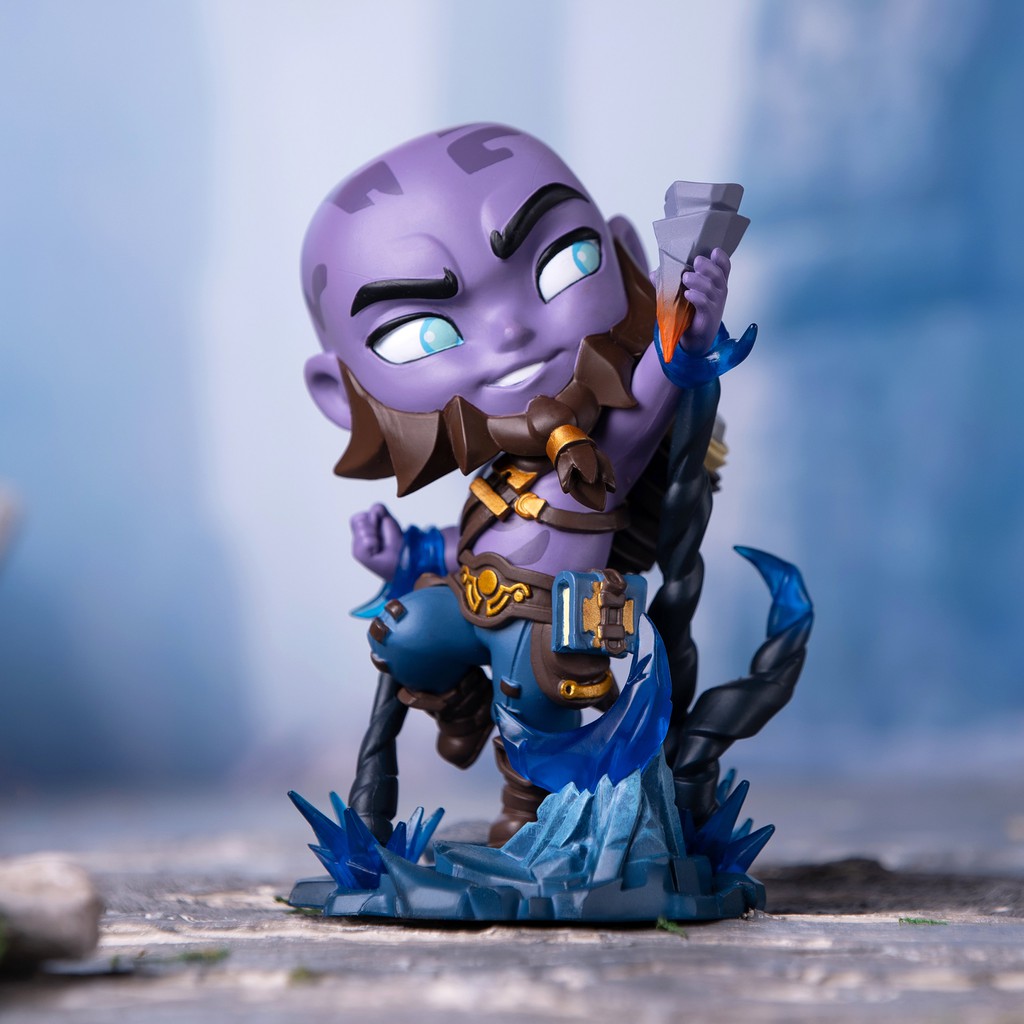 Mô hình LoL Ryze 12cm - Ryze Figure Chibi - Mô hình LMHT Chính hãng Riot Games