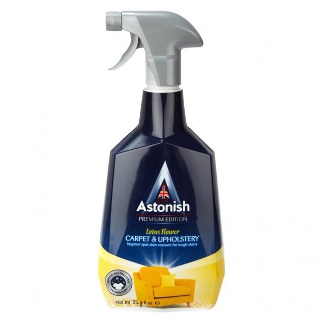 Bình xịt tẩy thảm, ghế sofa nỉ Astonish C6720 - 750ml