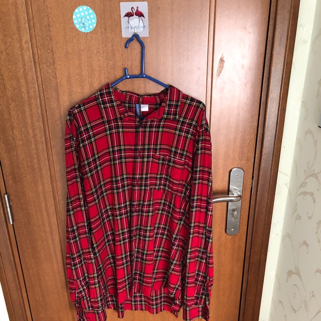 áo flannel H&M