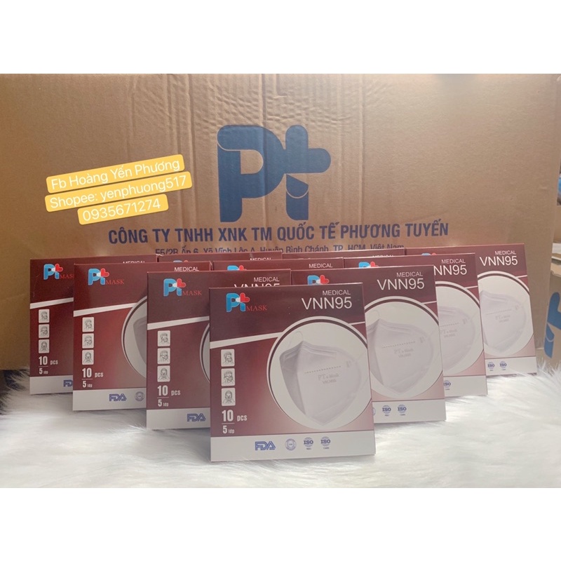 Khẩu Trang N95 PT 5 Lớp Kháng Khuẩn | BigBuy360 - bigbuy360.vn