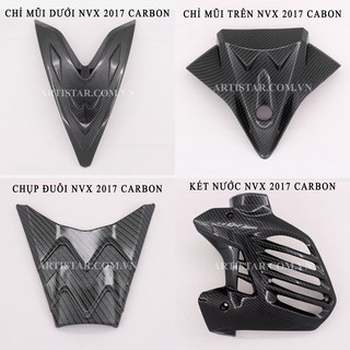 Ốp Trang Trí Xe NVX 2017 SƠN CARBON