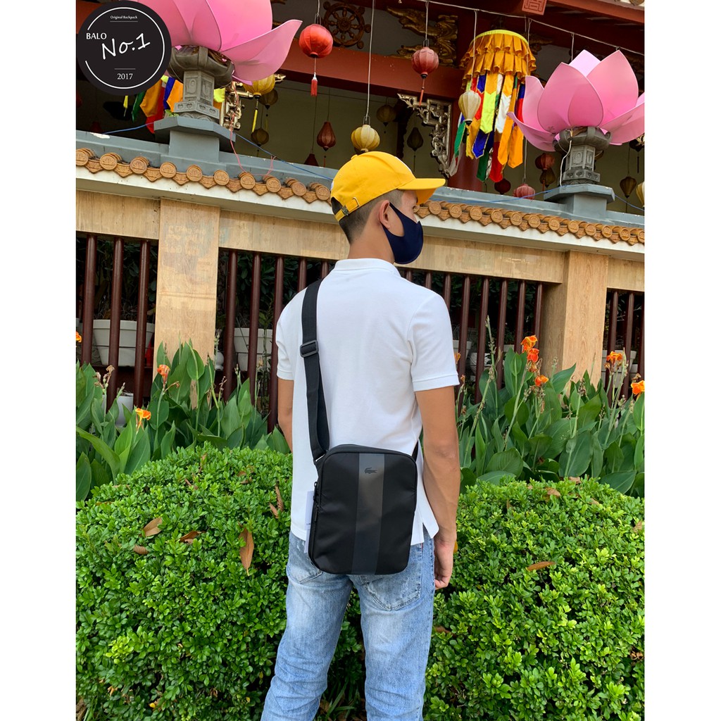 [Mã SKAMSALE06 giảm 10% tối đa 100K đơn 150K] [ Chuẩn Auth Full tem code ] Túi Đeo Chéo Nam / Nữ Cá Sấu Crossover Bag | BigBuy360 - bigbuy360.vn