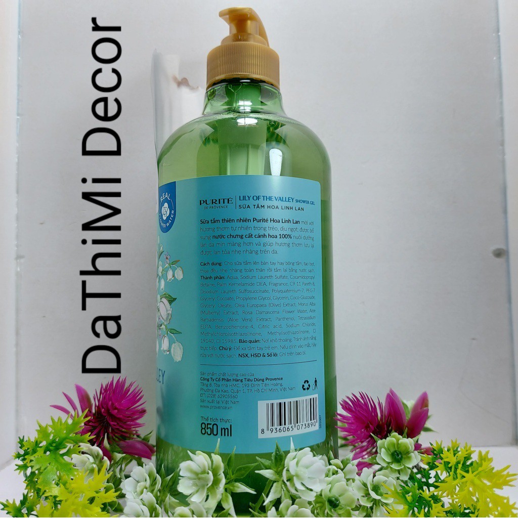 Sữa Tắm Thiên Nhiên Purite Hoa Linh Lan 850ml ( Lily Of The Valley )