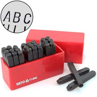 Bộ đột chữ cái 27 chi tiết Yato YT-6862/6863
