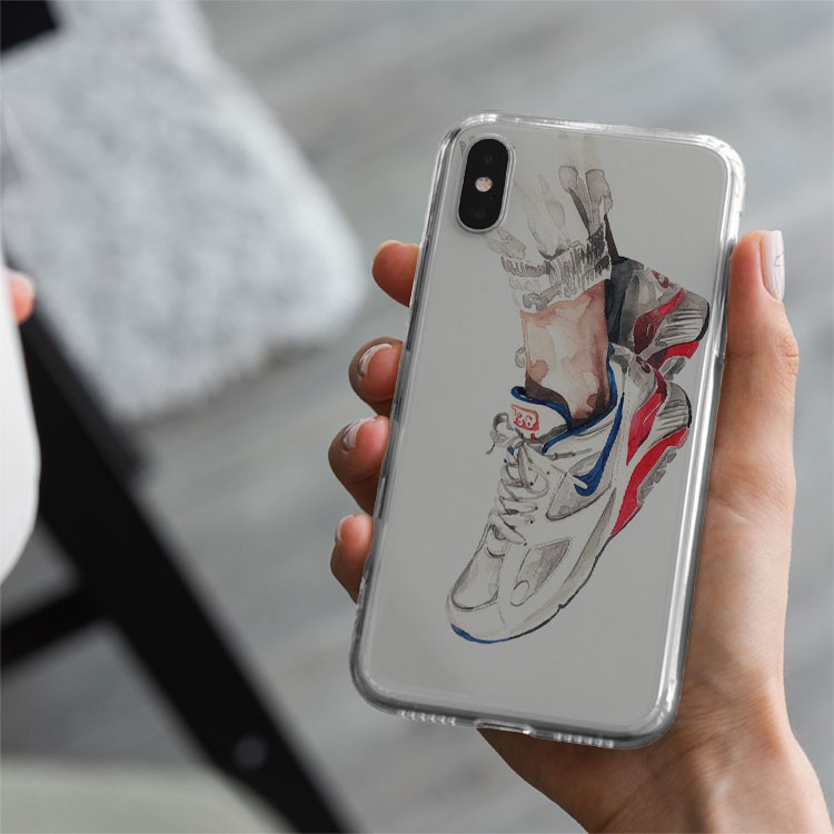 Vỏ/ốp ip chống sốc nike hãng màu đỏ Iphone 7/8/8Plus/X/Xs/Xs Max/11/11 Promax/12/12 Promax NIKPOD00192