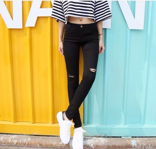 Skinny rách gối