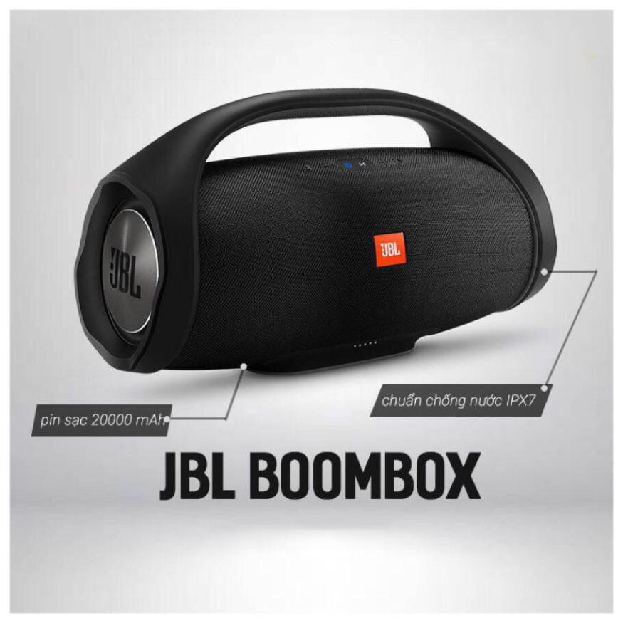 Loa mini Boombox Bluetooth, phát nhạc trong một không gian rộng lớn âm bass mạnh mẽ - Hàng Chính Hãng