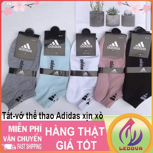 Tất cổ ngắn Adidas dáng thể thao dành cho nam nữ