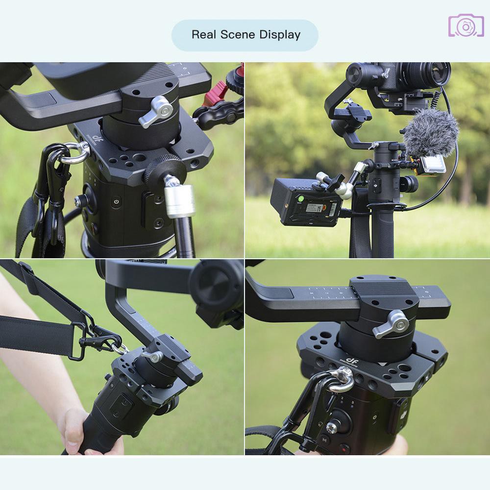 Kẹp Nhện Kỹ Thuật Số + Đai Ốc 1 / 4 3 / 8 Inch Cho Chân Tripod Ronin S Zhiyun