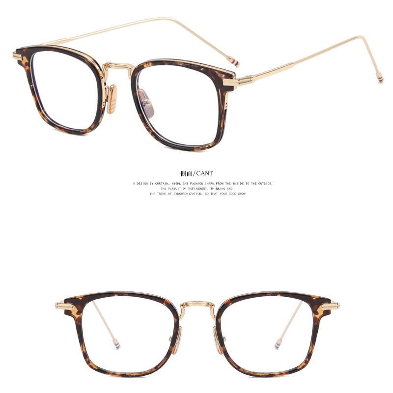 Mắt Kính Gọng Vuông Chống Bức Xạ TR90 Cho Nam Nữ