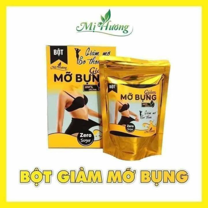 BỘT NGŨ CỐC GIẢM MỠ BỤNG MỊ HƯƠNG (KÈM THƯỚC ĐO + MUỖNG)